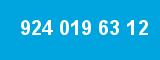 924 019 63 12